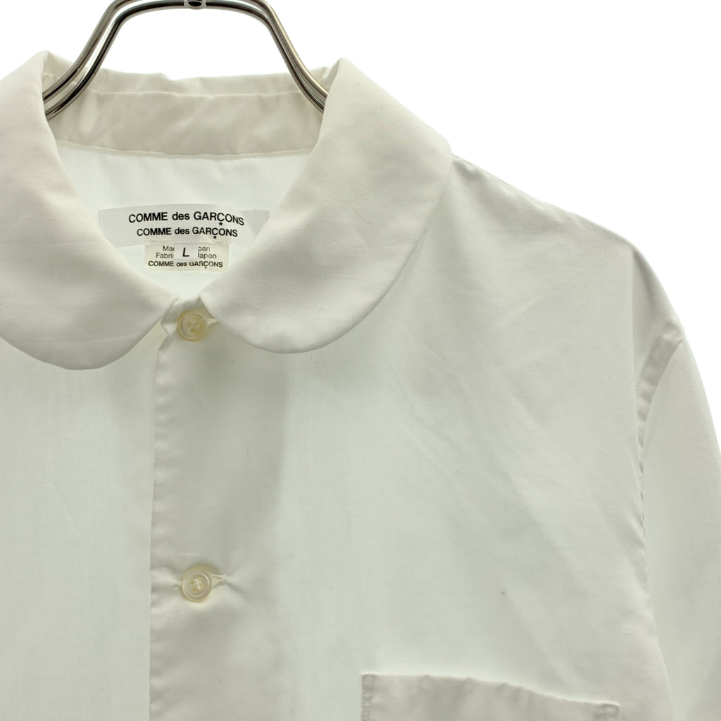 COMME des GARCONS COMME des GARCONS / COMME des GARCONS |聚酯成品圓領襯衫女式襯衫| SHOPBOP L 號 |