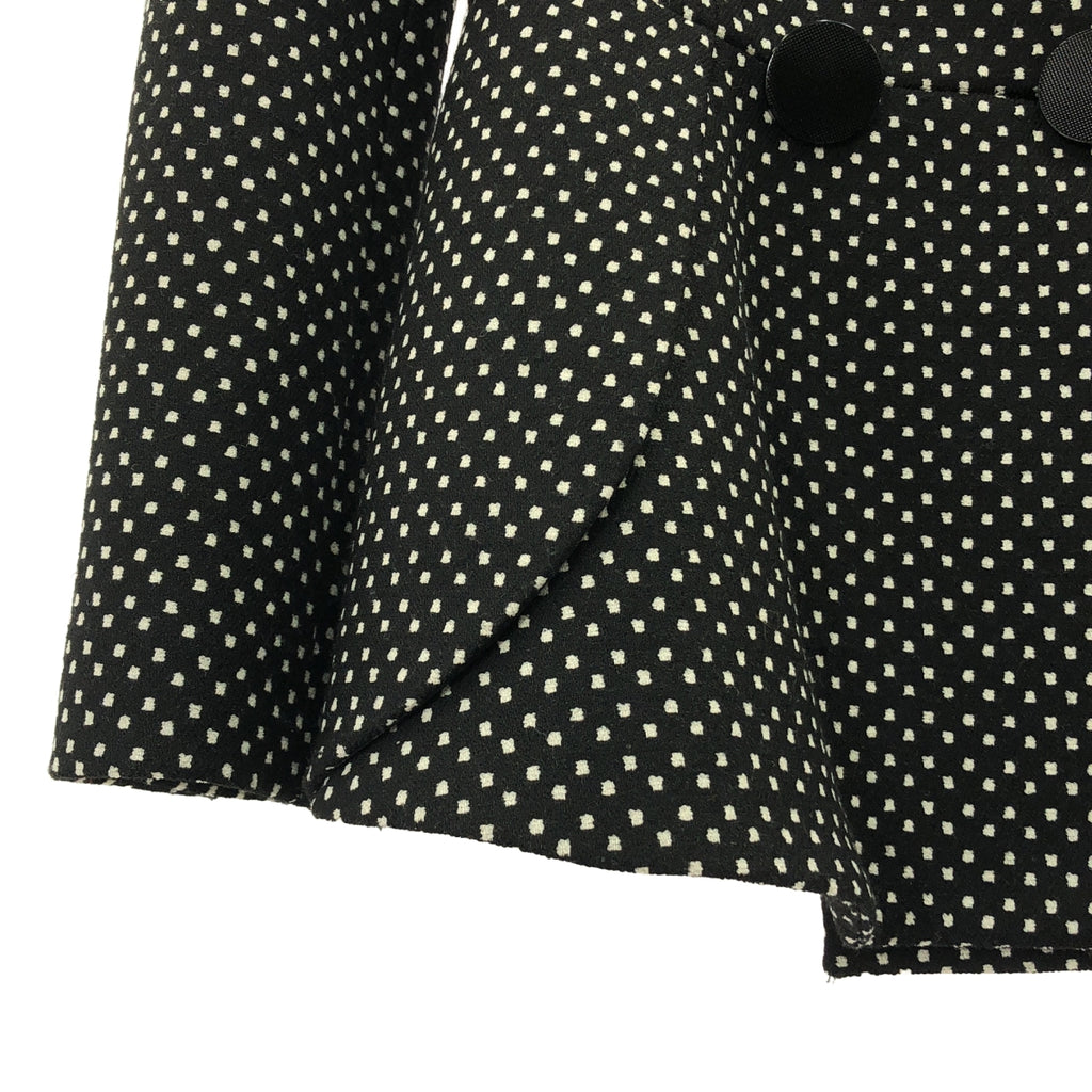 EMPORIO ARMANI / 엠포리오 아르마니 | 도트 더블 브레스트 재킷 / 총 안감 | 36 | 여성