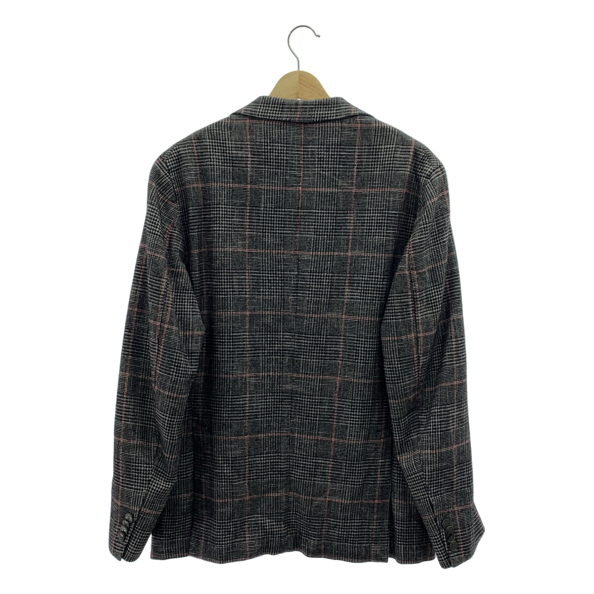 LBM1911 / 엘비 엠 1911 | Limited Edition 코튼 울 체크 2B 테일러드 재킷 | 48 | 맨즈