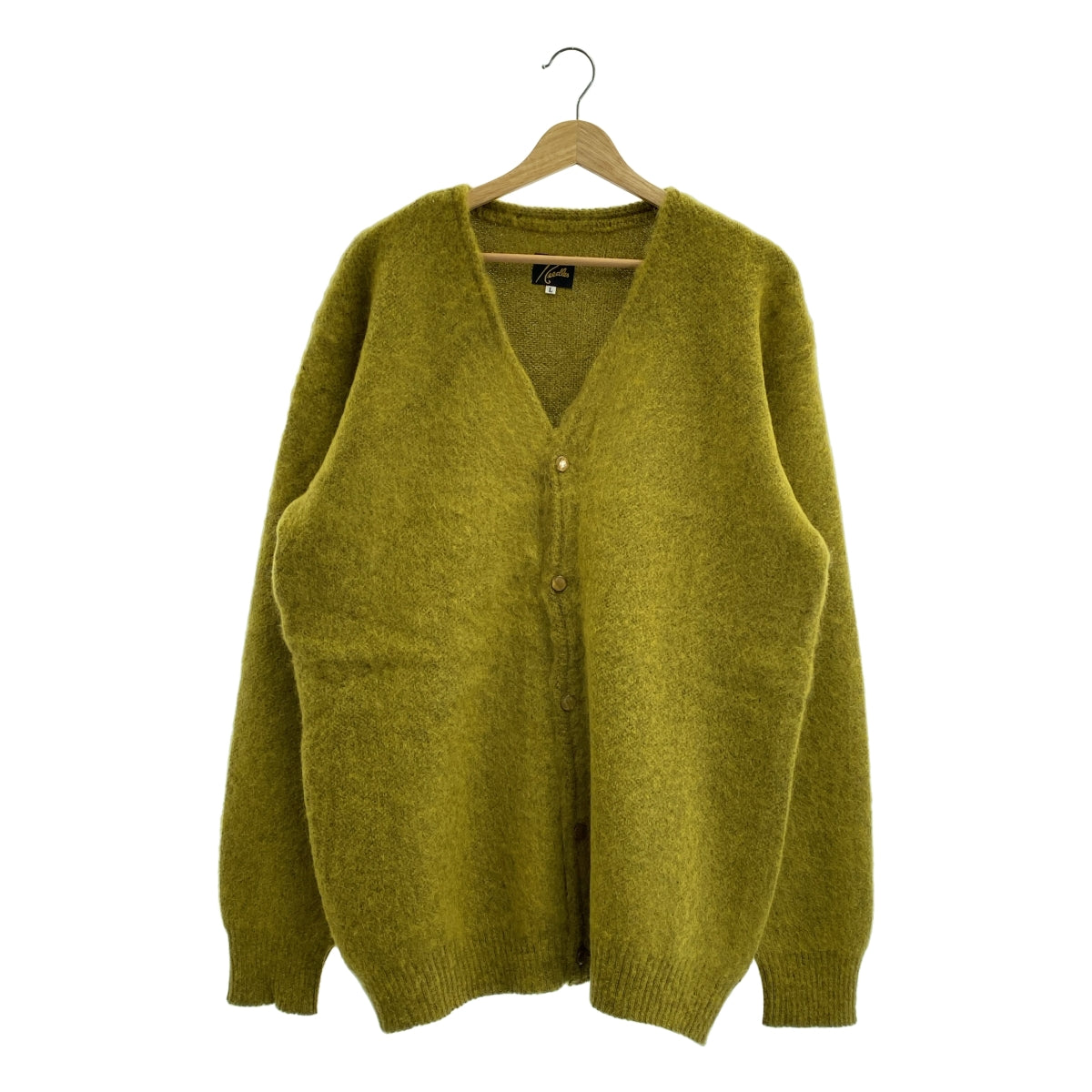 Needles / 니들스 | 2022AW | Mohair Cardigan / 울 모헤야 오버 실루엣 니트 카디건 | L | 남성