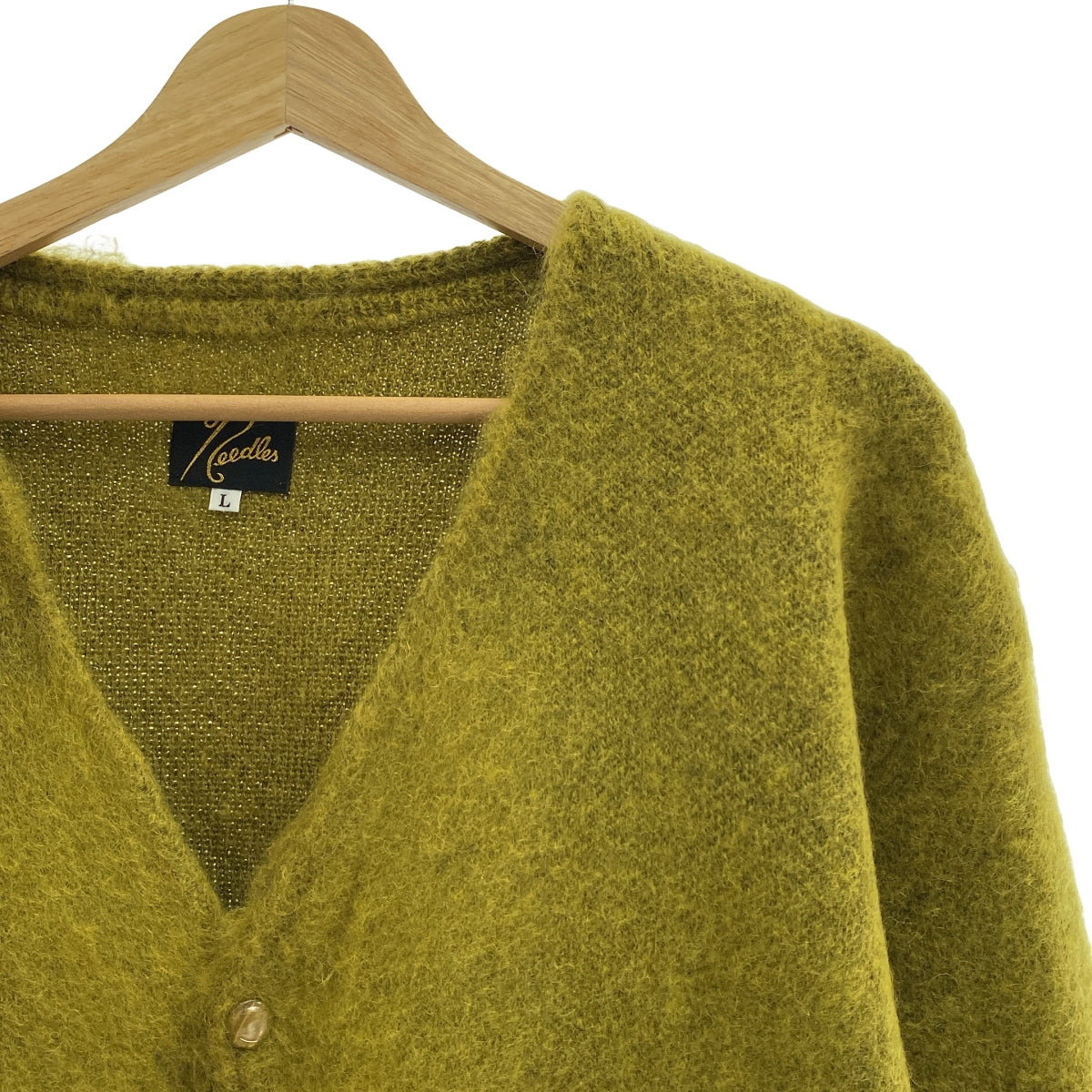 Needles / 니들스 | 2022AW | Mohair Cardigan / 울 모헤야 오버 실루엣 니트 카디건 | L | 남성