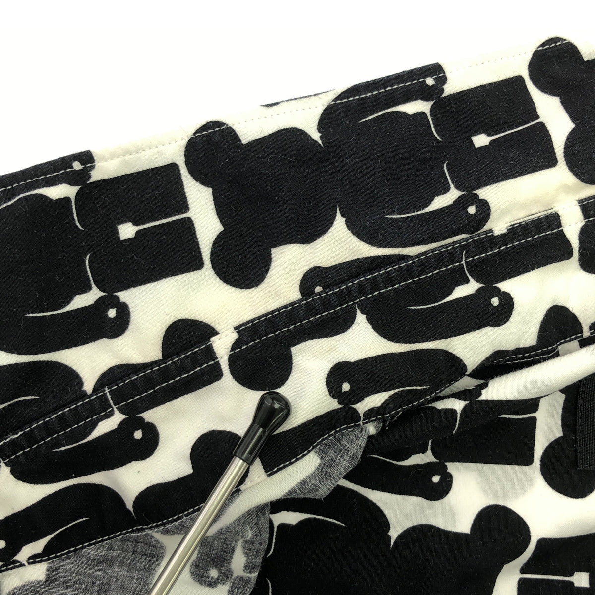 BLACK COMME des GARCONS | 2009SS | ×MEDICOM TOY Medicom Toy Bearbrick all-over print cotton shirt | L | Men's