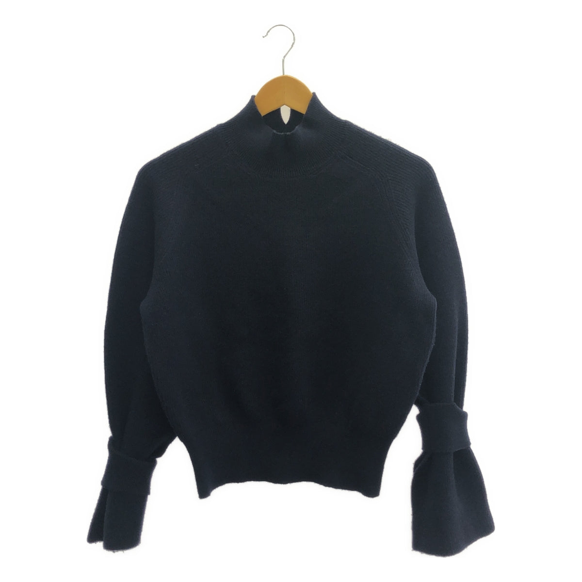 PHEENY | Half cardigan open sleeve knit | F | Navy | Women's