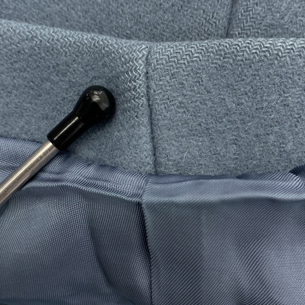 YLEVE / 일레브 | super100's 더블 멜튼 노 컬러 코트 | 1 | 여성