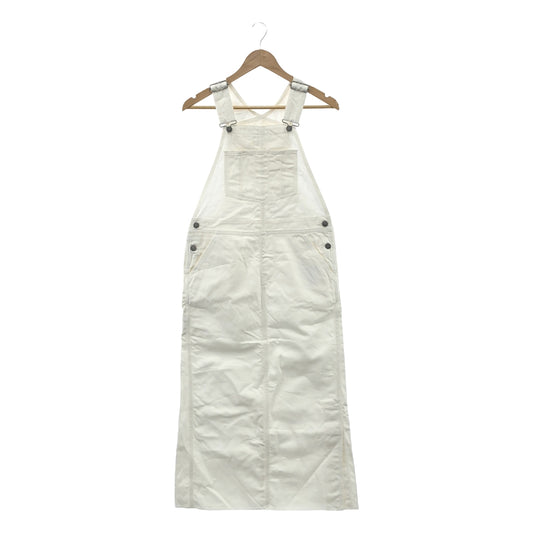 [Good Condition] UNION LAUNCH | Cotton Overall Skirt | XS | White | Women's