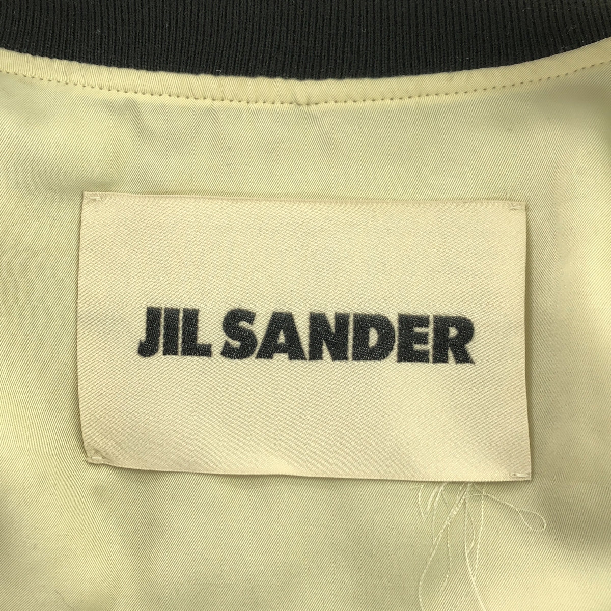 JIL SANDER | 2019AW | Wool padded reversible zip-up bomber jacket | 44 | Men's