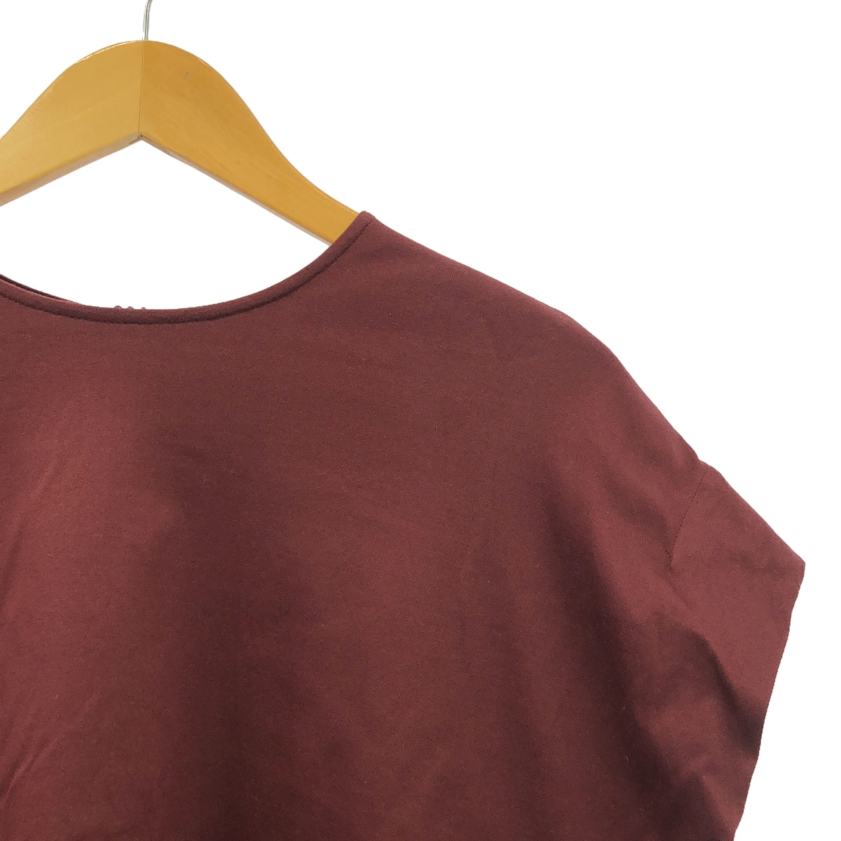 SACRA | PREMIUM ORGANIC COTTON TOP | 38 | Bordeaux | Women's