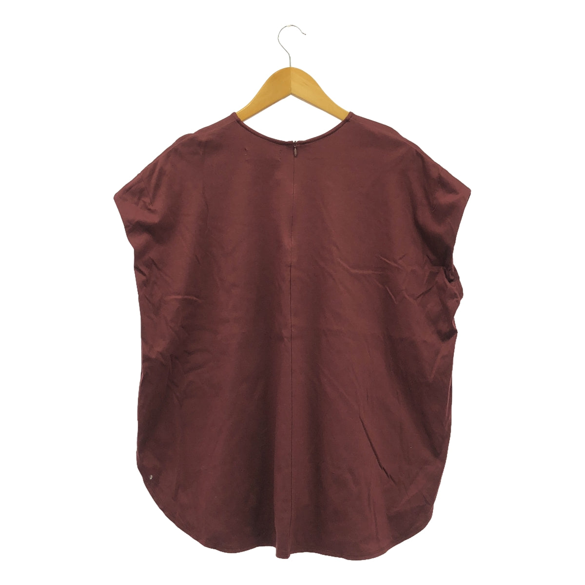 SACRA | PREMIUM ORGANIC COTTON TOP | 38 | Bordeaux | Women's