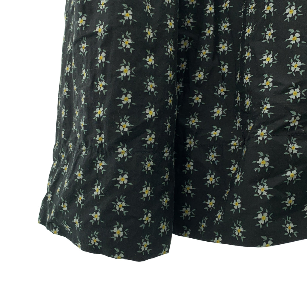 sea New York / シーニューヨーク | 花柄 フリル スカラップ装飾 ティアード シャツワンピース | S | レディース