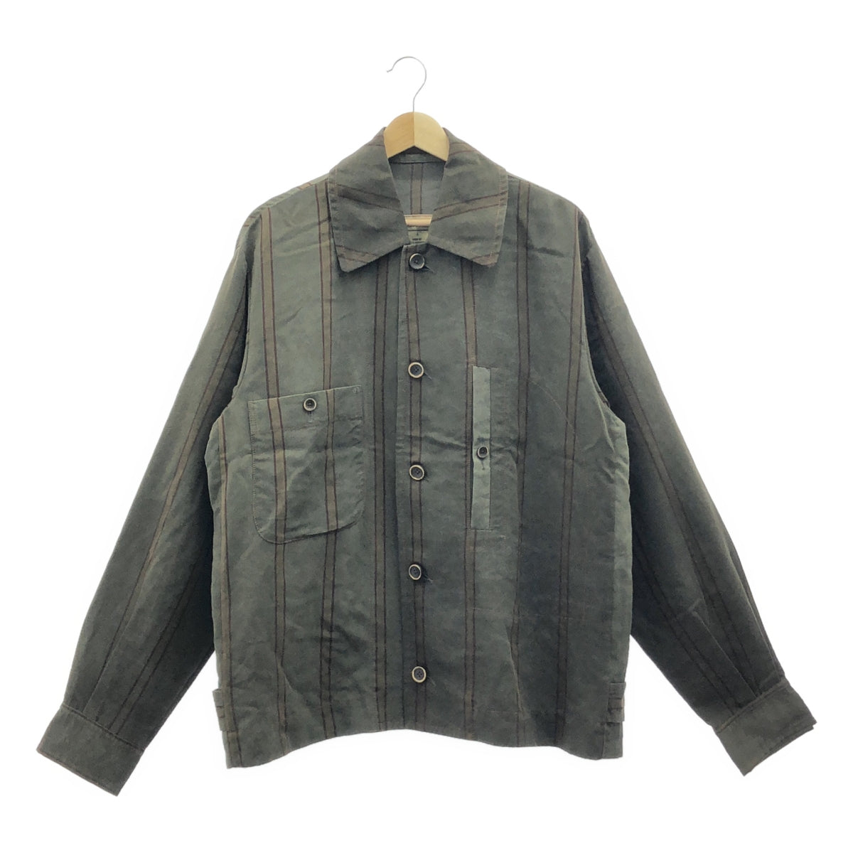 【美品】  UMA WANG / ユマワン | JUROR JKT / オーバーシルエット ジャケット | S | ブラウン系 | メンズ