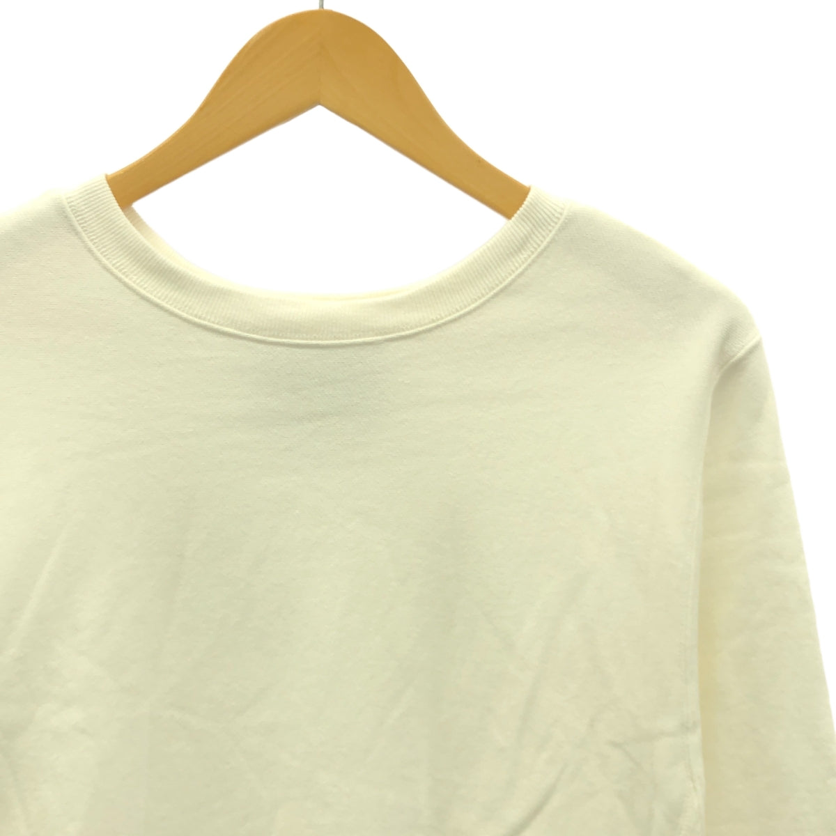 RHVINTAGE / 론허만 빈티지 | 크루넥 스웨트 풀오버 | XS | 화이트 | 여성