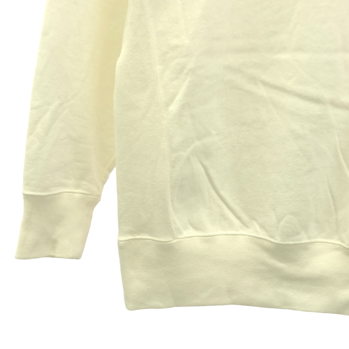 RHVINTAGE / 론허만 빈티지 | 크루넥 스웨트 풀오버 | XS | 화이트 | 여성