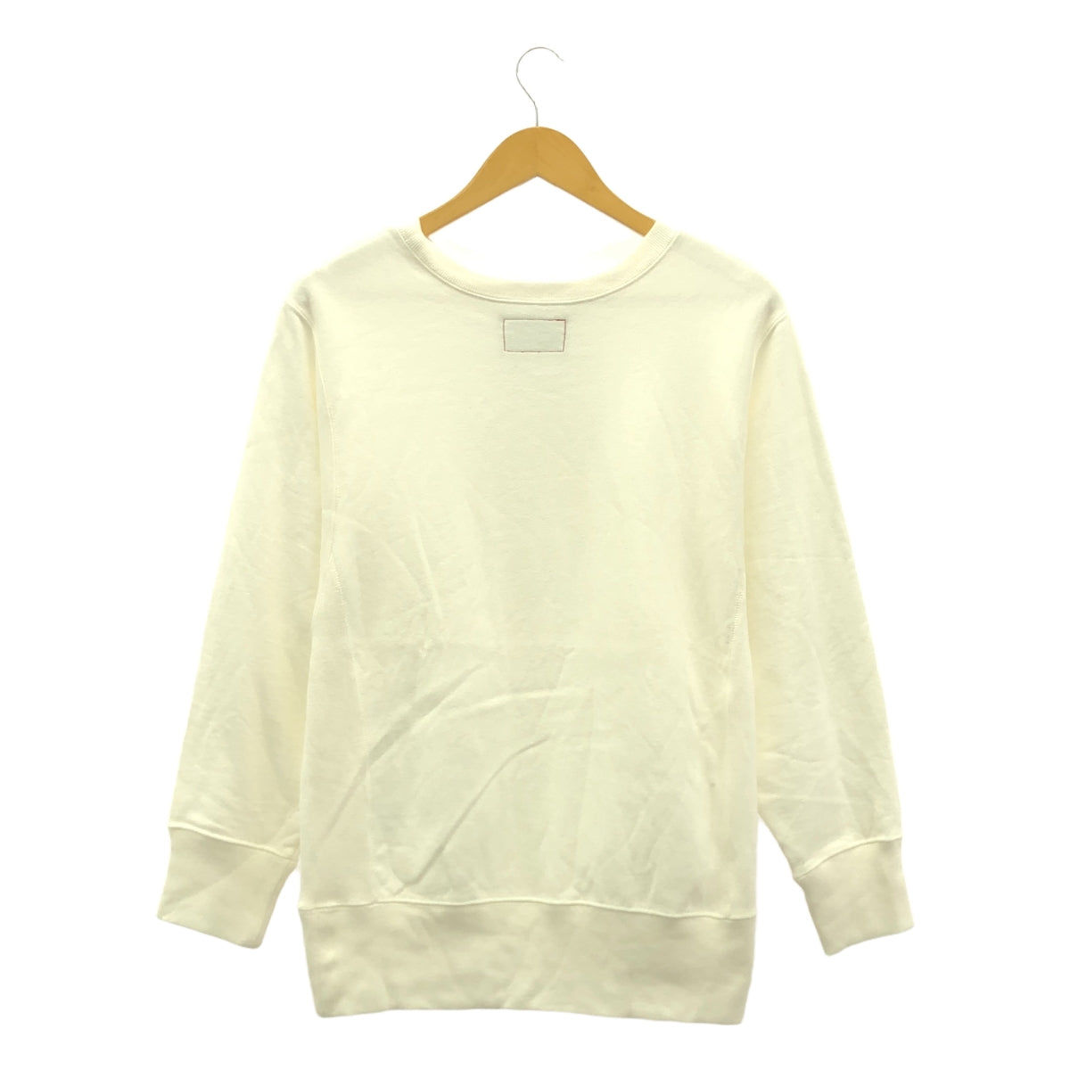 RHVINTAGE / 론허만 빈티지 | 크루넥 스웨트 풀오버 | XS | 화이트 | 여성