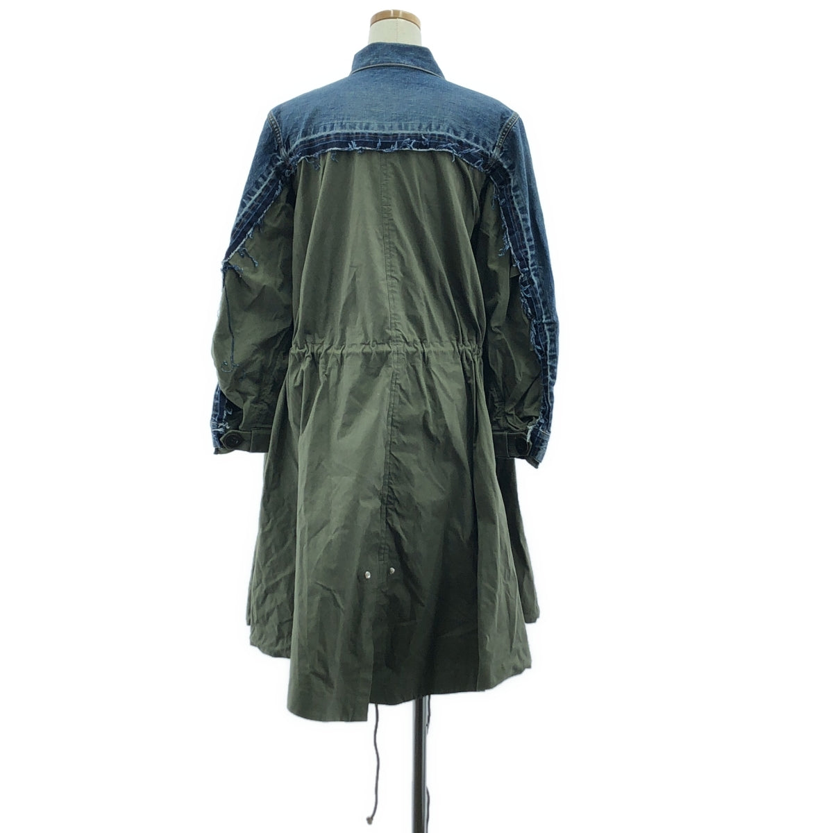 sacai / 사카이 | Denim × Mods Coat 데님 도킹 모드 코트 | 1 | 여성