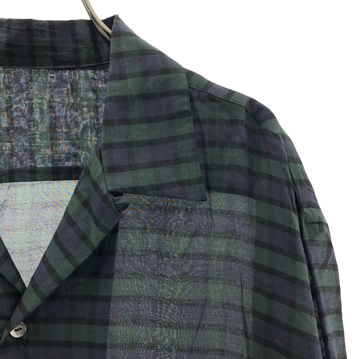 furuta / Furuta | 開領長袖襯衫 格紋開領襯衫 | 尺寸 3 | 男士