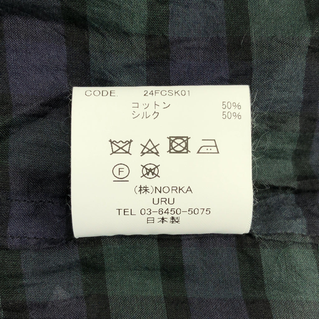 furuta / Furuta | 開領長袖襯衫 格紋開領襯衫 | 尺寸 3 | 男士