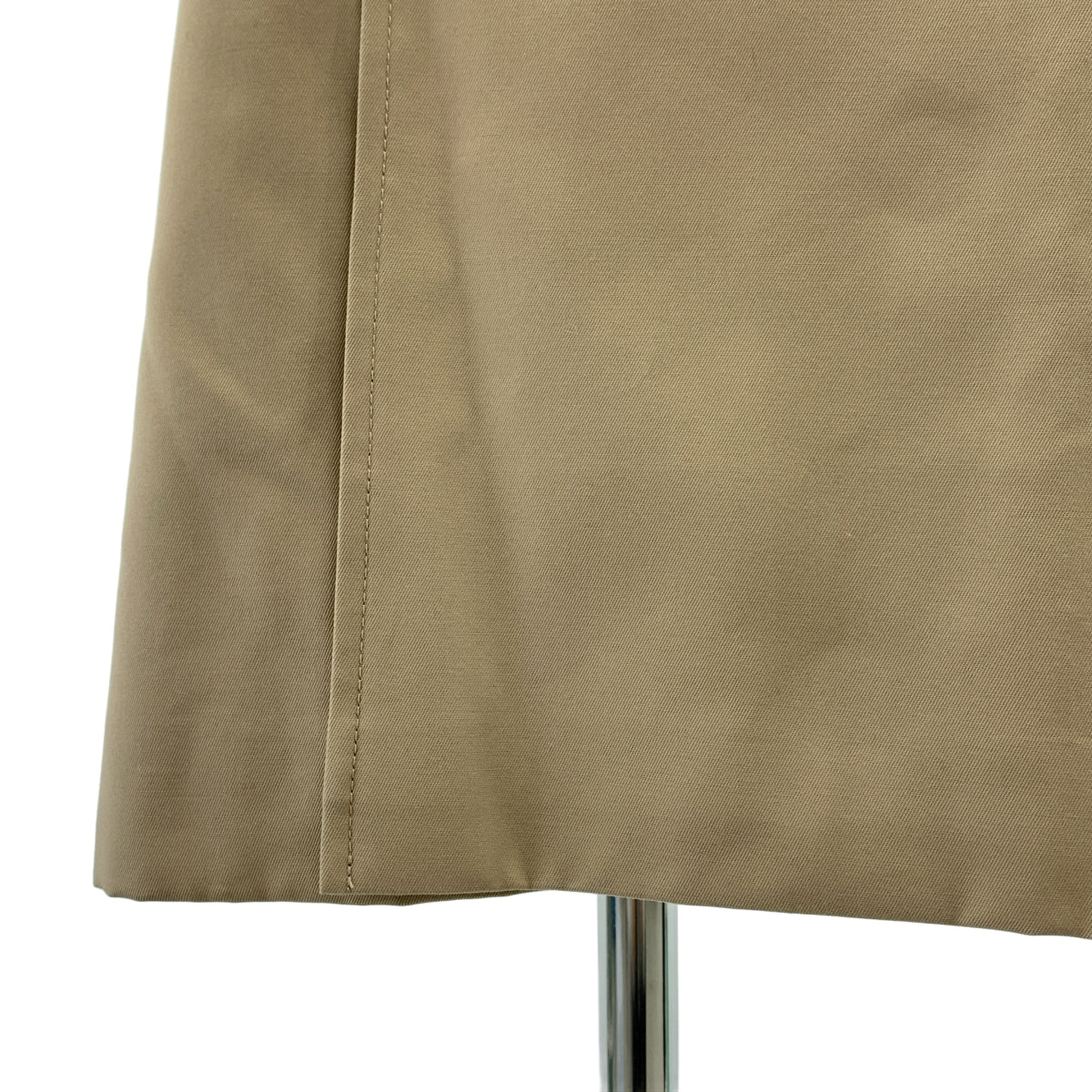 【美品】  beautiful people / ビューティフルピープル | ultimate pima twill trench coat アルティメット ピマ ツイル トレンチコート | 140 | グレー | レディース