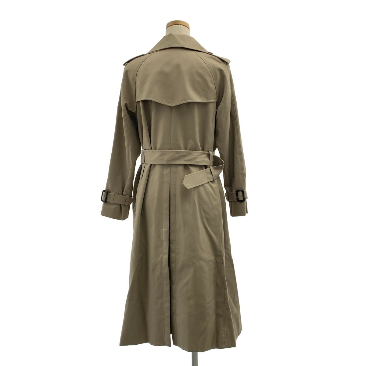 【美品】  beautiful people / ビューティフルピープル | ultimate pima twill trench coat アルティメット ピマ ツイル トレンチコート | 140 | グレー | レディース