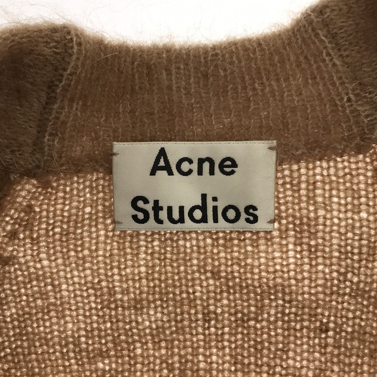 Acne Studios / アクネストゥディオズ | モヘヤ混 ラグランスリーブカーディガン | XXS | レディース