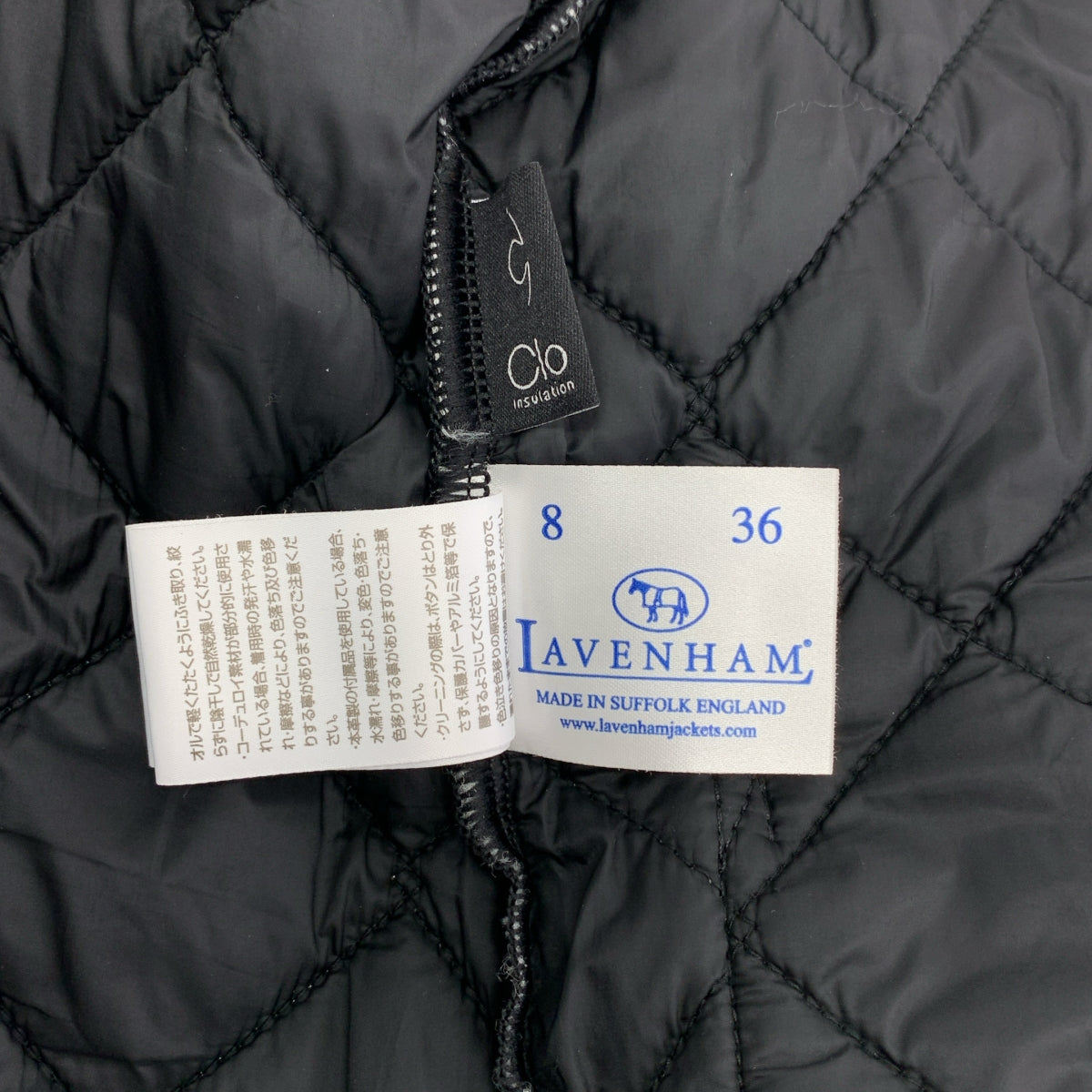 LAVENHAM / 라벤햄 | 퀼팅 재킷 | 36 | 블랙 | 여성