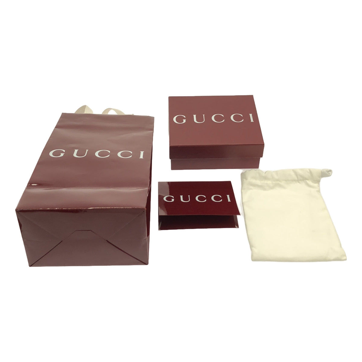 【新品】  GUCCI / グッチ | GGデティール付き GG三つ折りウォレット | グレー | メンズ