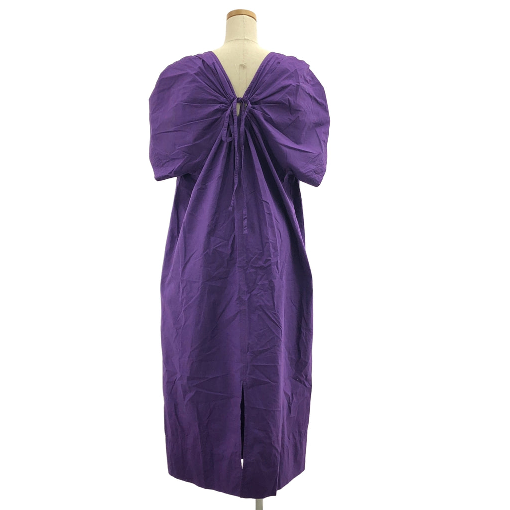 SAYAKADAVIS / サヤカディヴィス | 2024SS | コットン バックオープンワンピース | XS | レディース