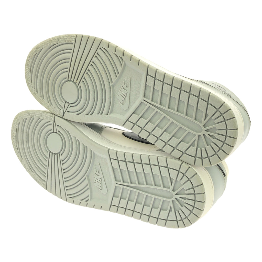 NIKE | 2024 | AIR JORDAN 1 MID 淺煙灰 | 30 | 淺煙灰/白/黑 | 男款