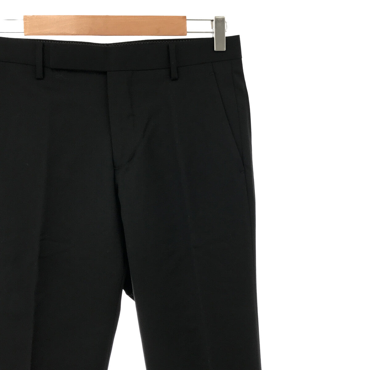 BEAUTY&amp;YOUTH | Wool straight slacks | S | Black | Men's