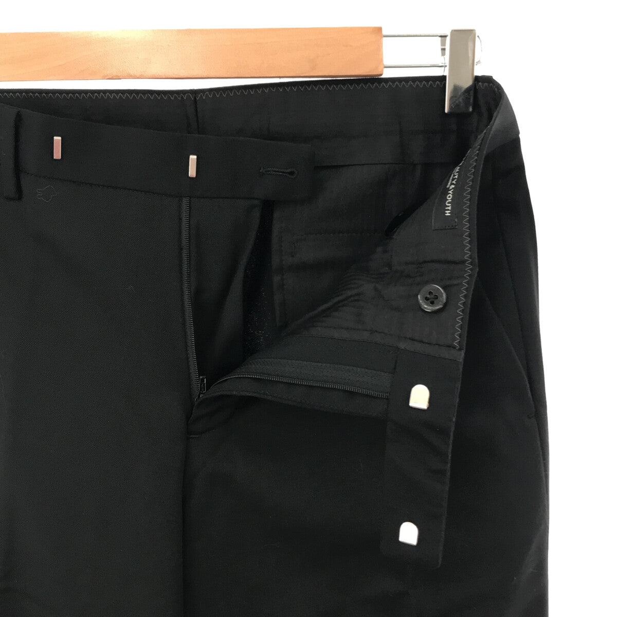 BEAUTY&amp;YOUTH | Wool straight slacks | S | Black | Men's