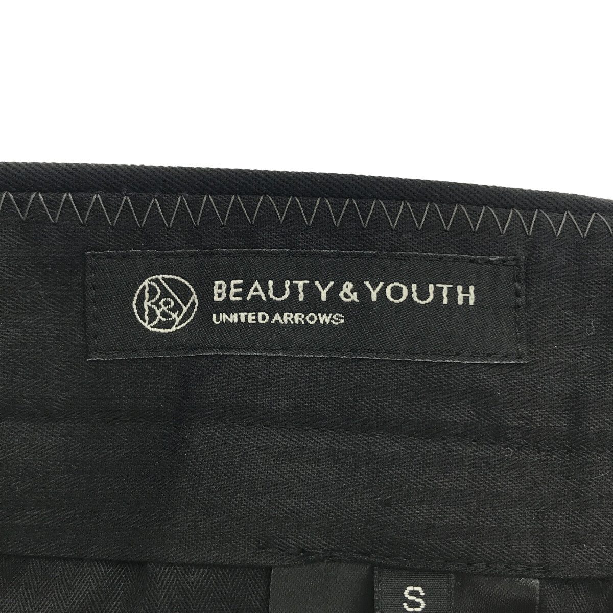 BEAUTY&amp;YOUTH | Wool straight slacks | S | Black | Men's