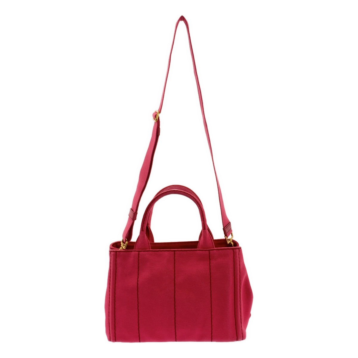 PRADA / 프라다 | B2439G 미니 카나파 2Way 로고 프린트 캔버스 숄더 토트 백 |