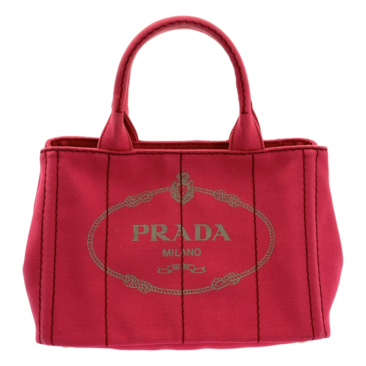 PRADA / 프라다 | B2439G 미니 카나파 2Way 로고 프린트 캔버스 숄더 토트 백 |