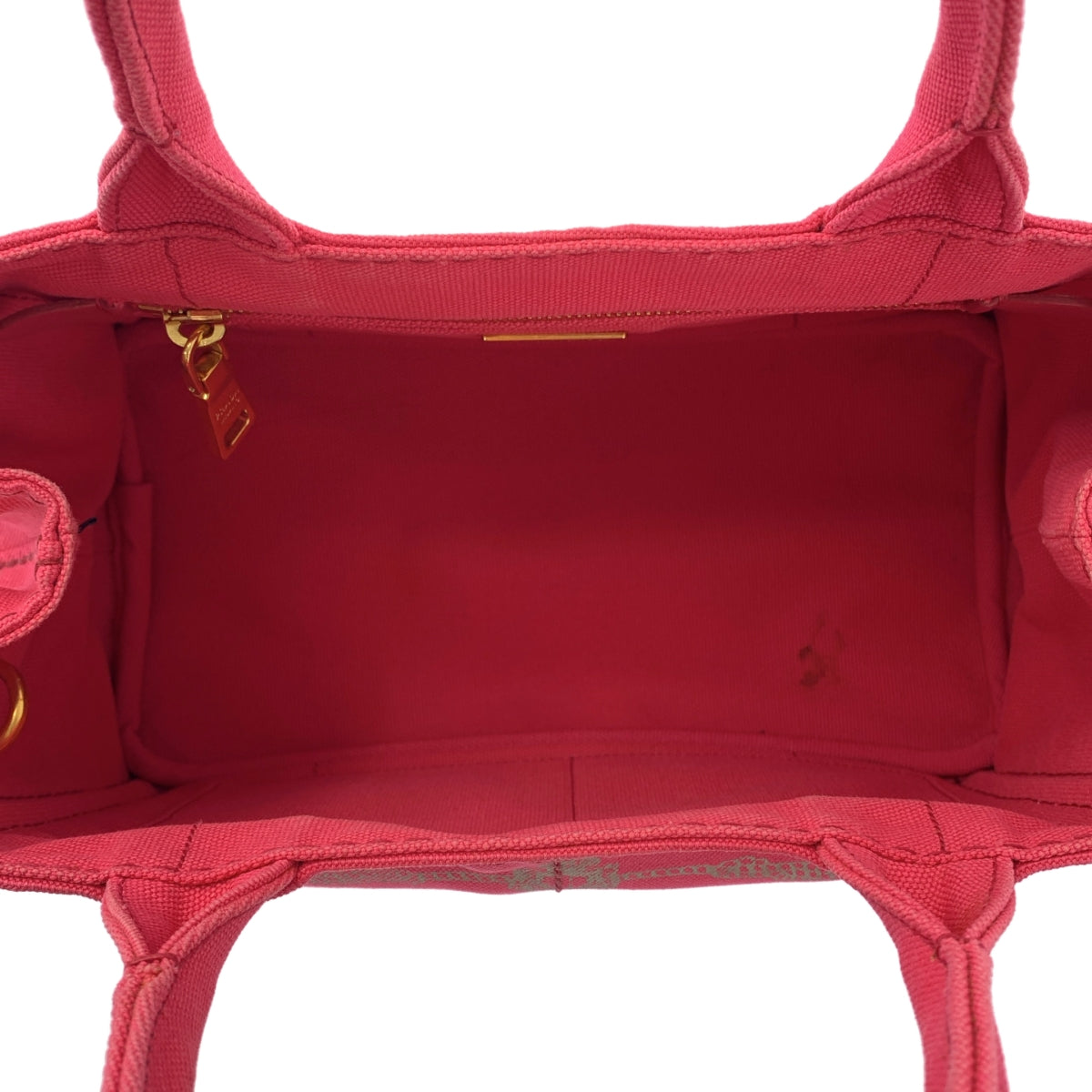 PRADA / 프라다 | B2439G 미니 카나파 2Way 로고 프린트 캔버스 숄더 토트 백 |