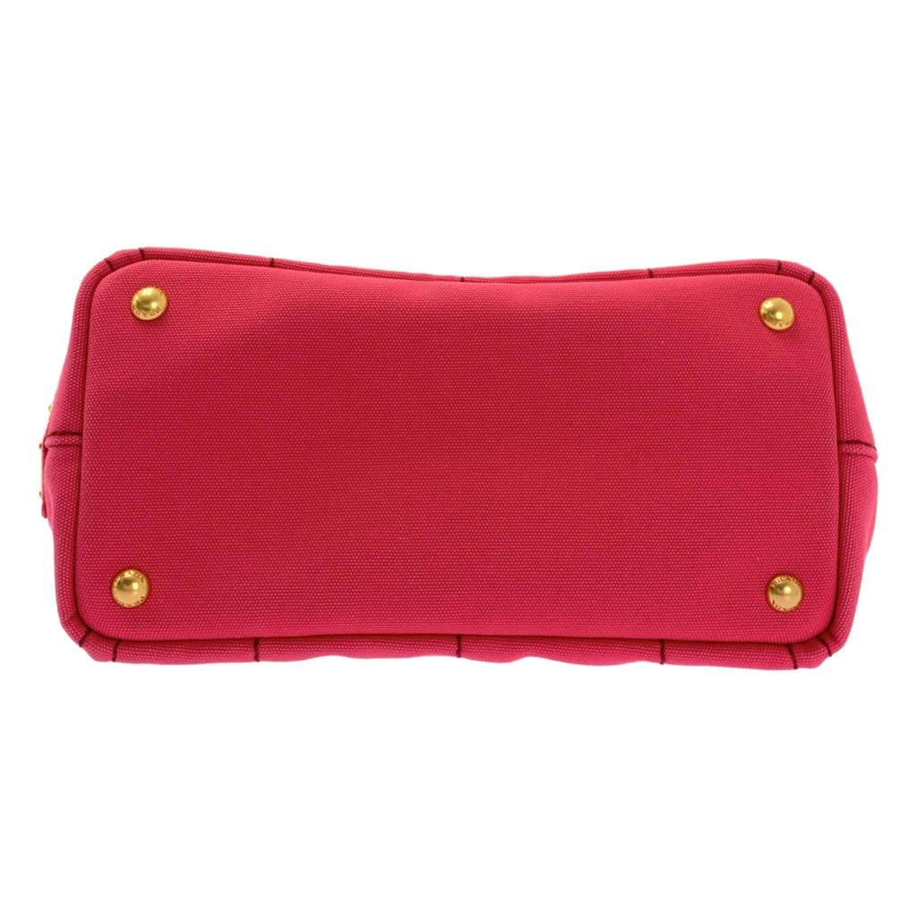 PRADA / 프라다 | B2439G 미니 카나파 2Way 로고 프린트 캔버스 숄더 토트 백 |