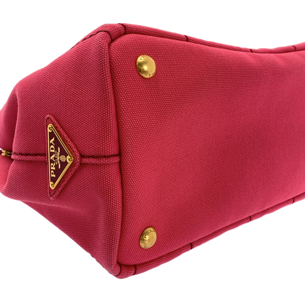 PRADA / 프라다 | B2439G 미니 카나파 2Way 로고 프린트 캔버스 숄더 토트 백 |