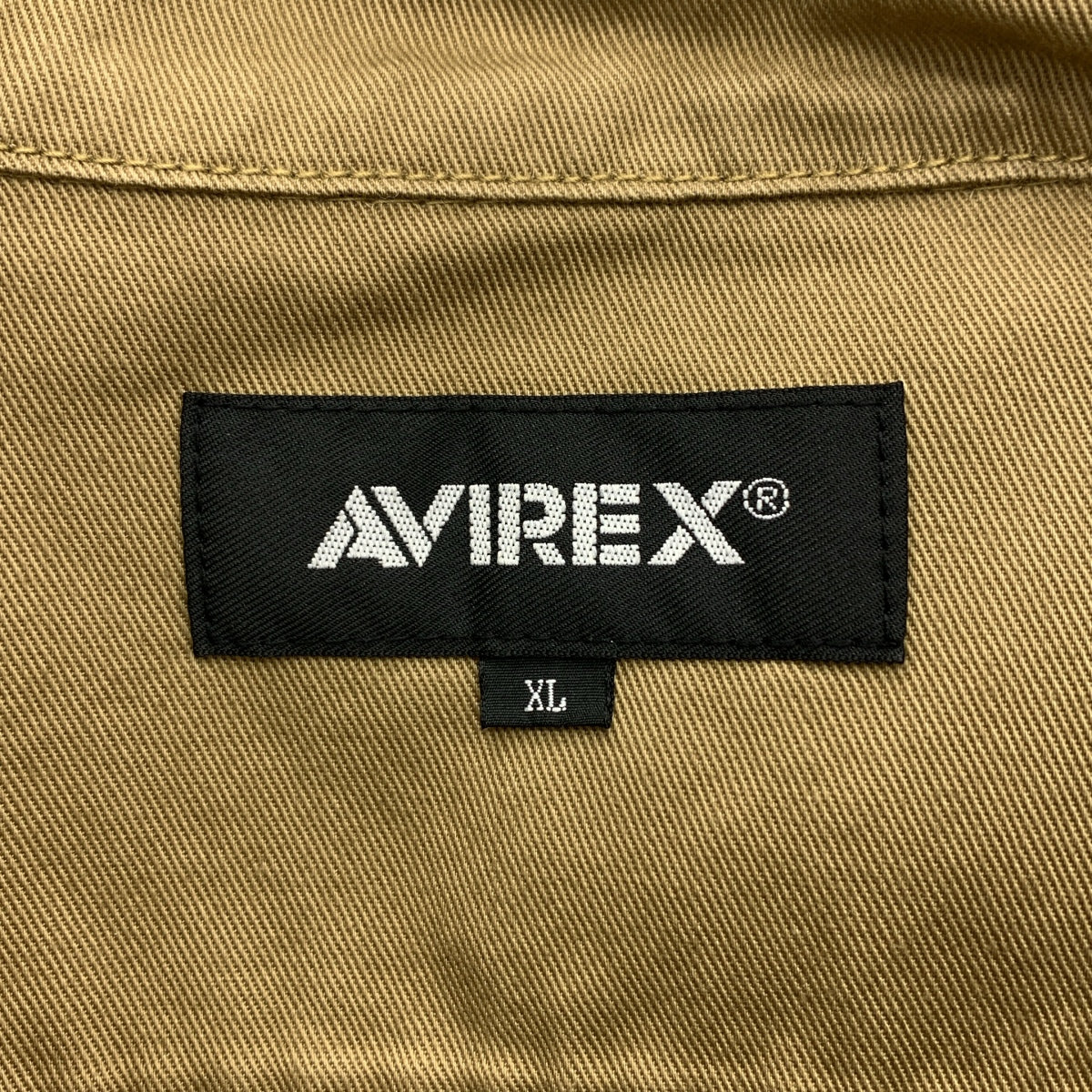 AVIREX / 아빌렉스 | 베이직 파티그 셔츠 | XL | 남성