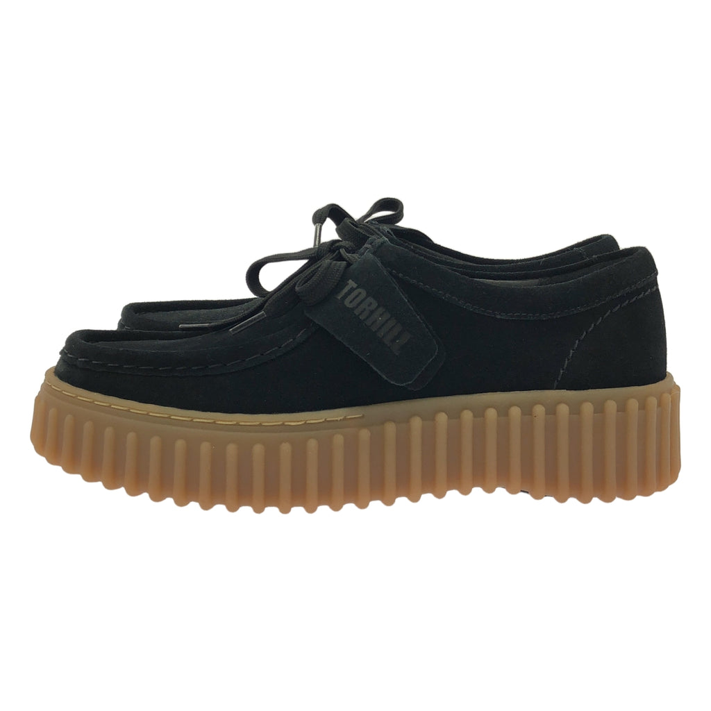 【新品】  clarks / クラークス | TORHILL BEE トーヒル ビー スエード シューズ | UK5 | ブラック | レディース