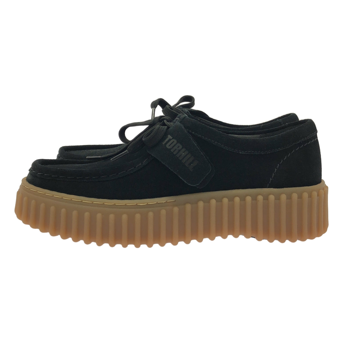 [新品] Clarks | TORHILL BEE 絨面革鞋 | UK5 | 黑色 | 女款