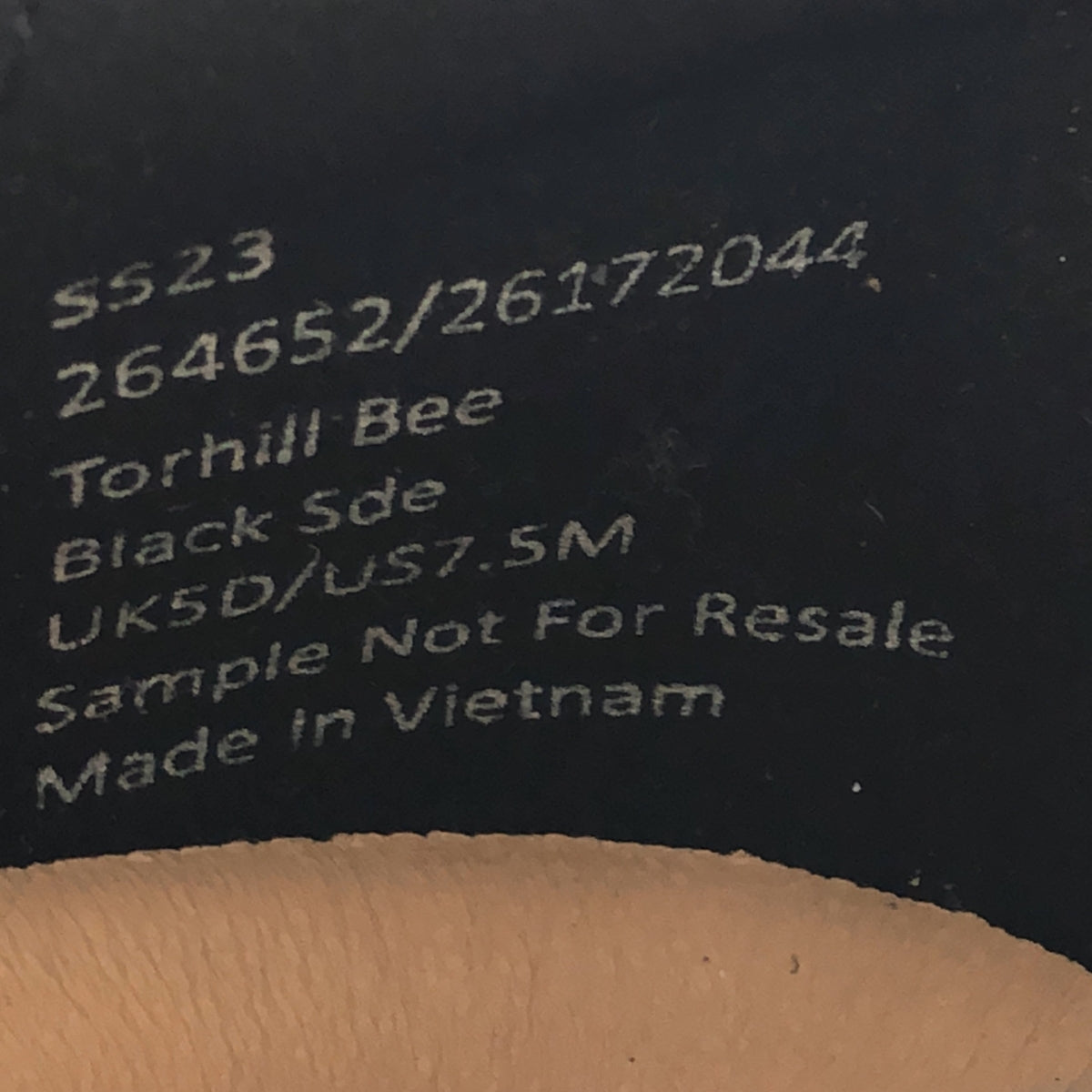 【新品】  clarks / クラークス | TORHILL BEE トーヒル ビー スエード シューズ | UK5 | ブラック | レディース