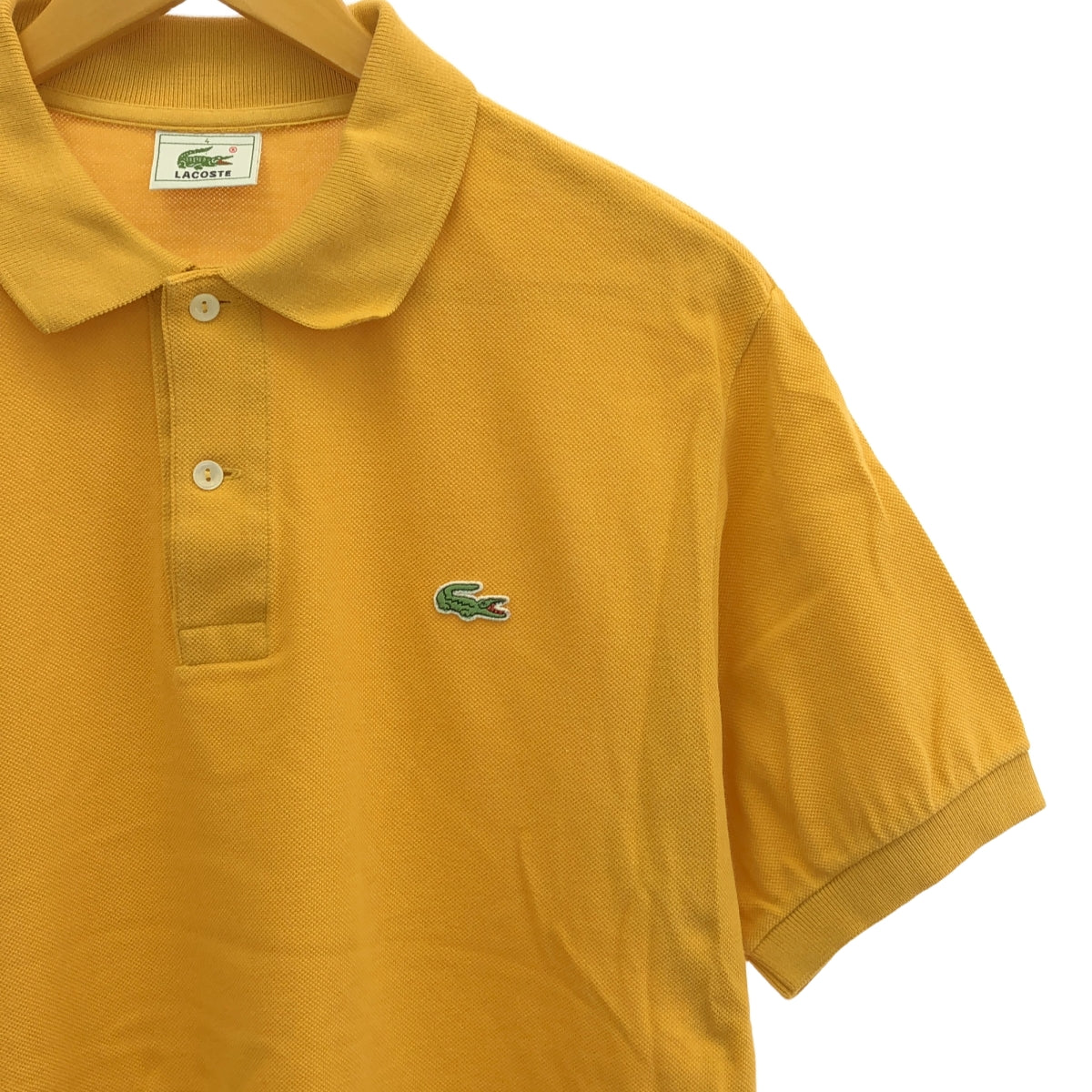LACOSTE | 80s-90s Vintage Pique Polo Shirt | 4 | Men's