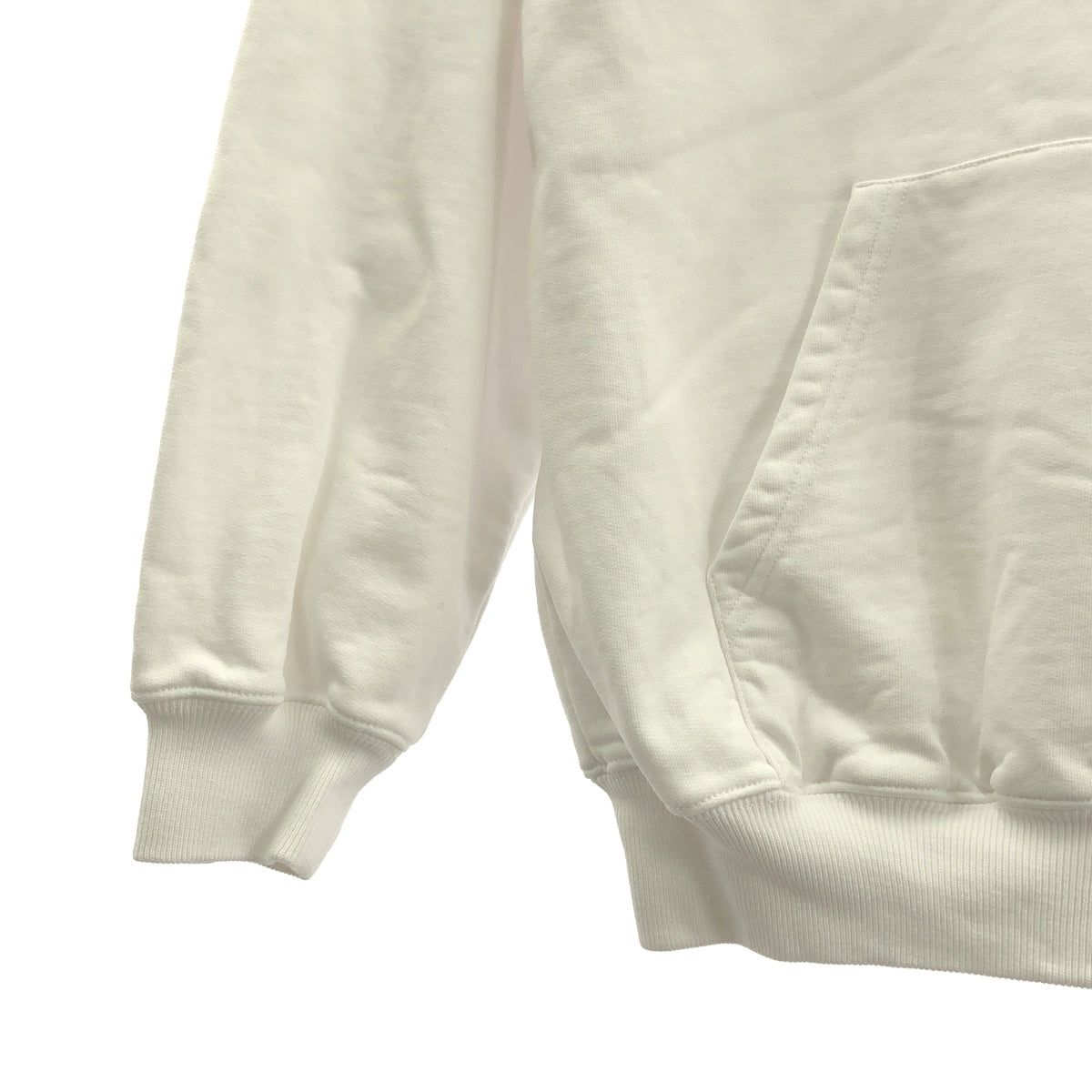 BALENCIAGA / バレンシアガ | オーバーシルエット バックロゴ スウェット フーディ | S | ホワイト | メンズ