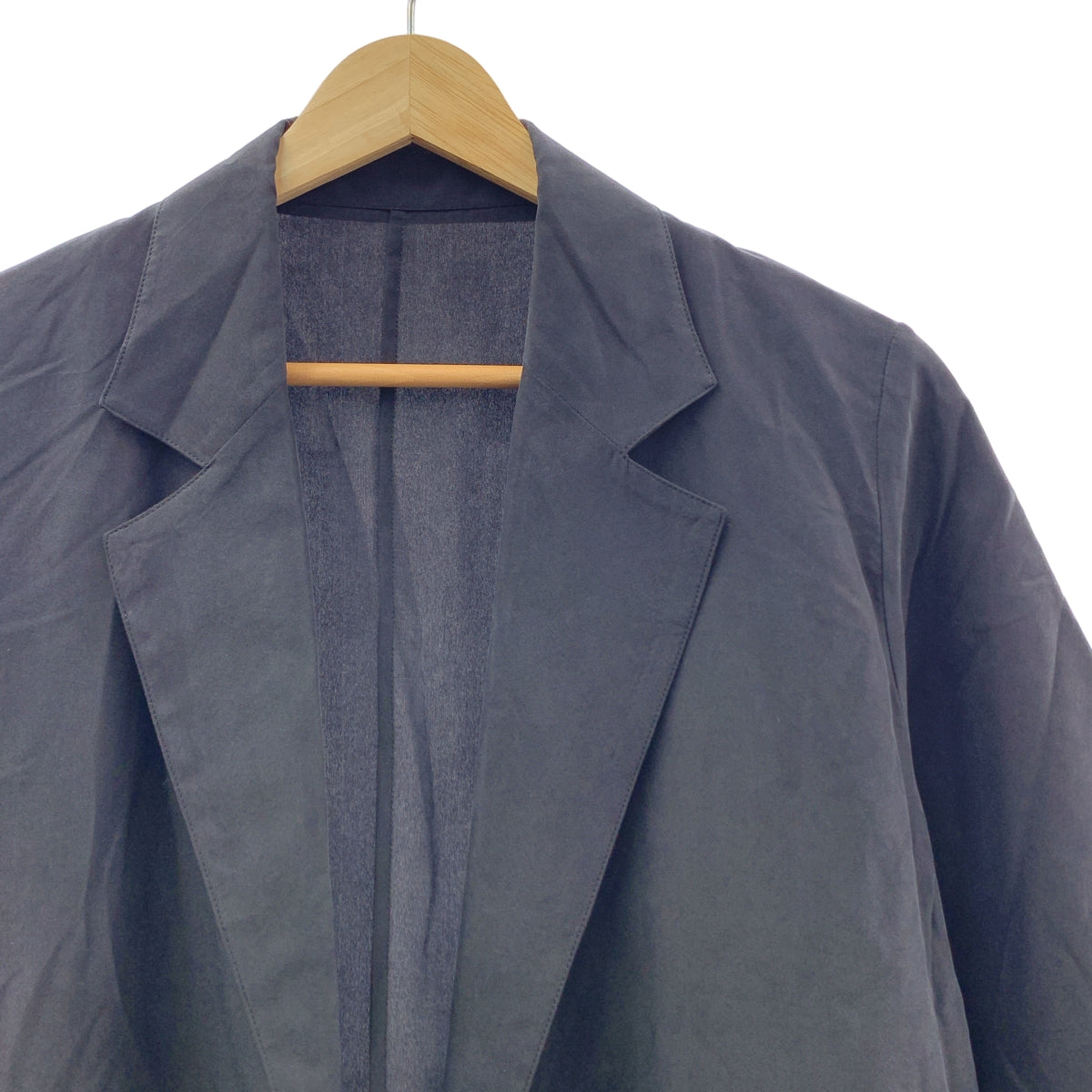 IENA | 2023 春夏 | LIEN 絲質短袖外套 | 黑色 | 女款