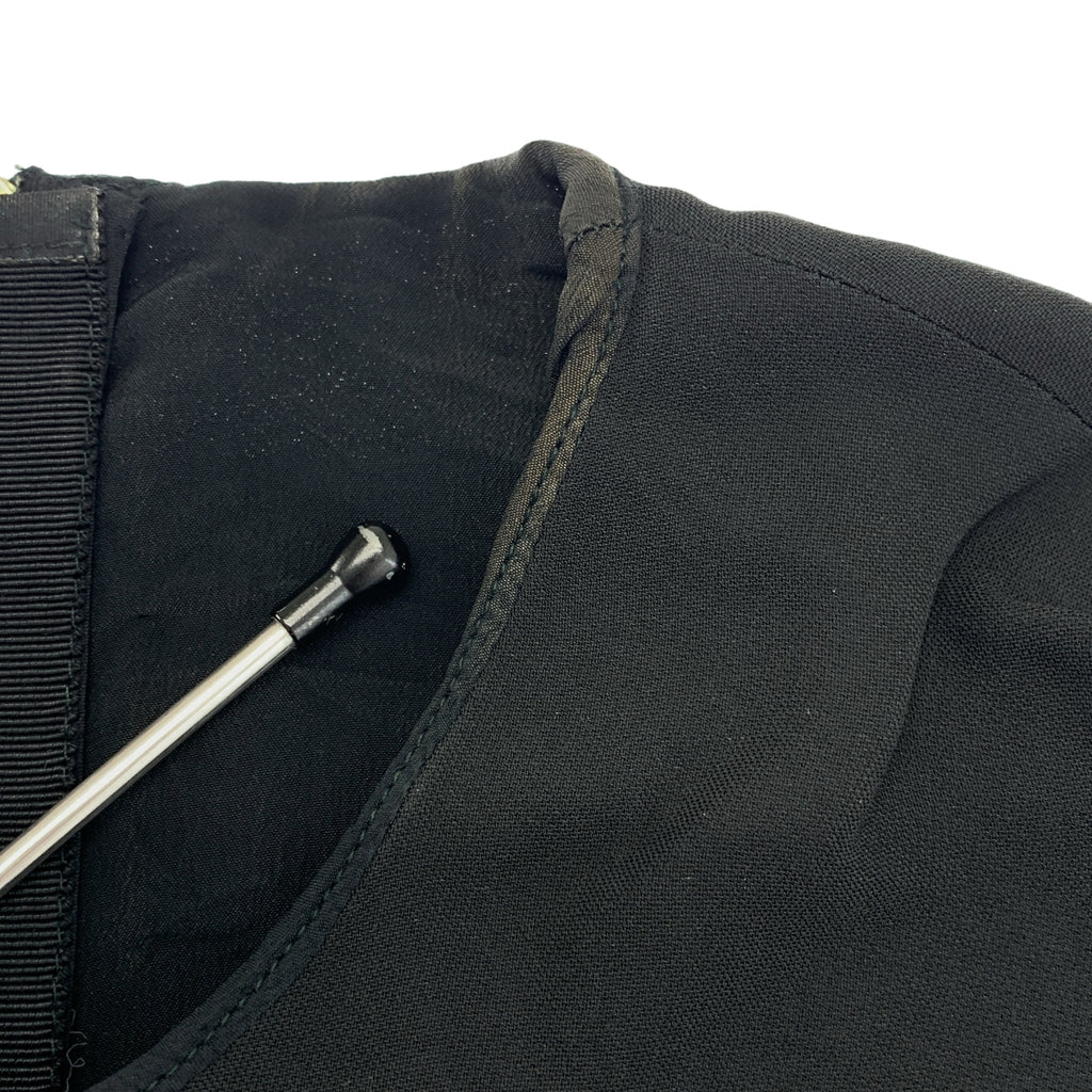 MARNI / 마르니 | 레이온 스트레치 크루넥 백 Zip 원피스 | 40 | 여성