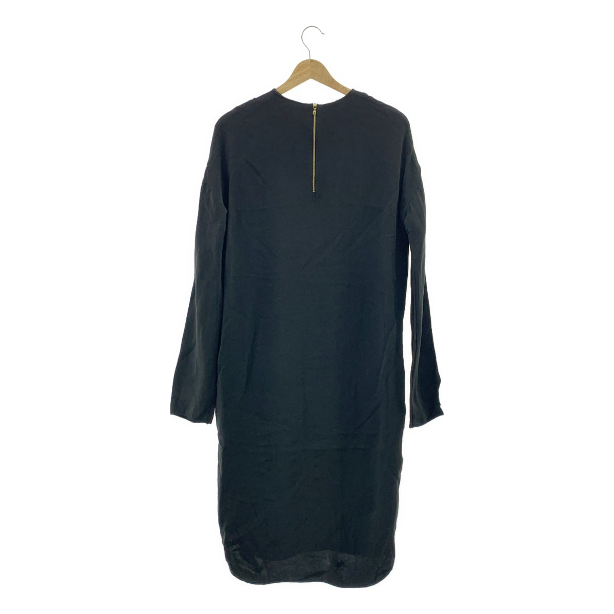 MARNI / 마르니 | 레이온 스트레치 크루넥 백 Zip 원피스 | 40 | 여성