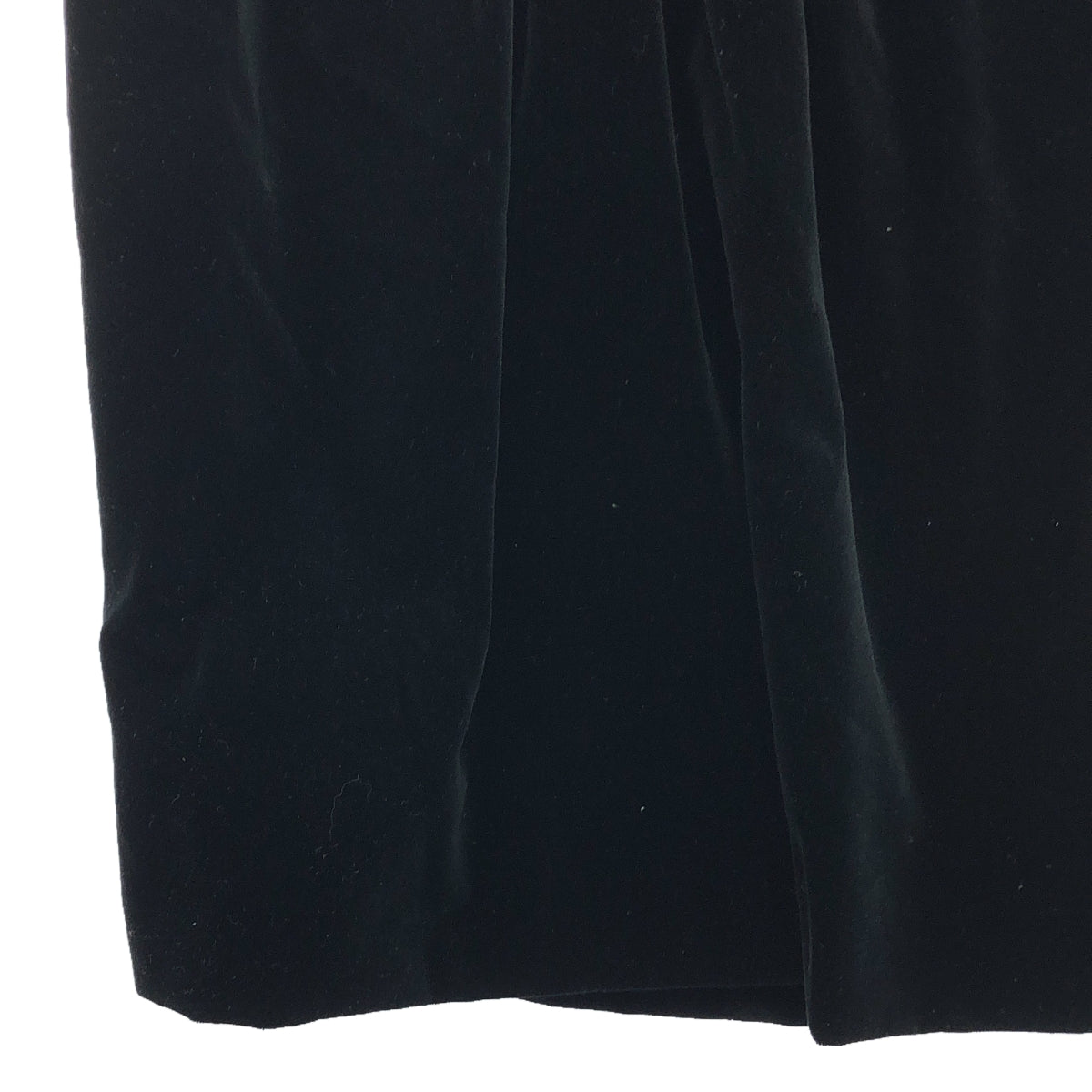 Louis Vuitton | Velvet Gathered Design Skirt | Size 40 | Women's