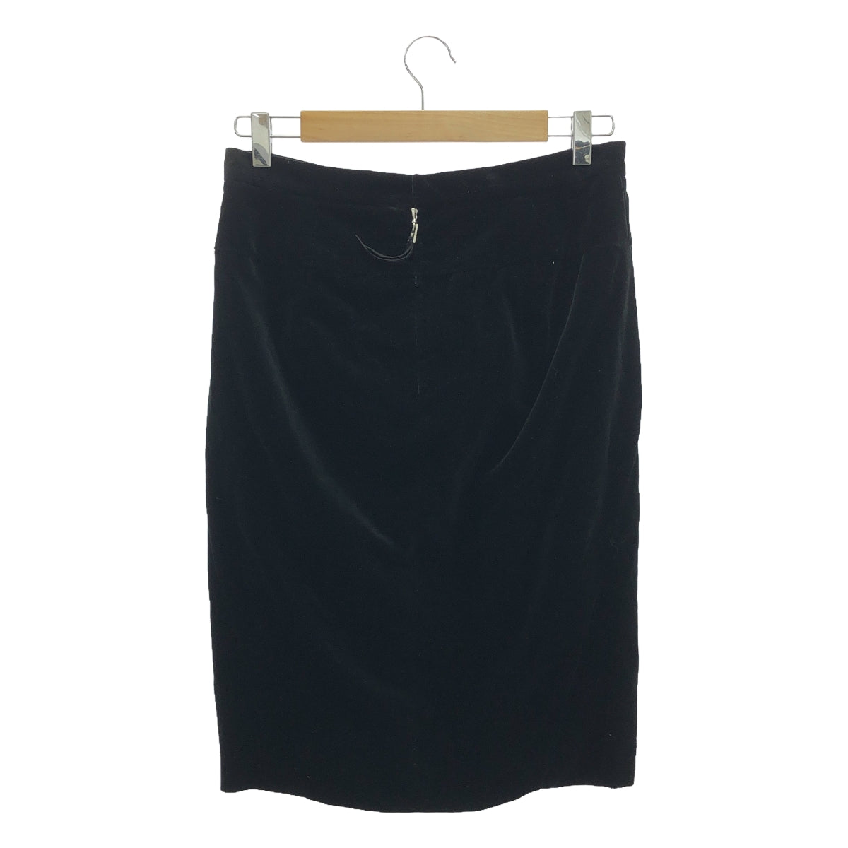 Louis Vuitton | Velvet Gathered Design Skirt | Size 40 | Women's