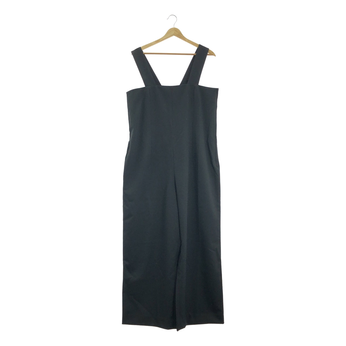 [近新] COMME des GARCONS | 2022 春夏 | 羊毛背帶工裝褲 | M碼 | 黑色 | 女款