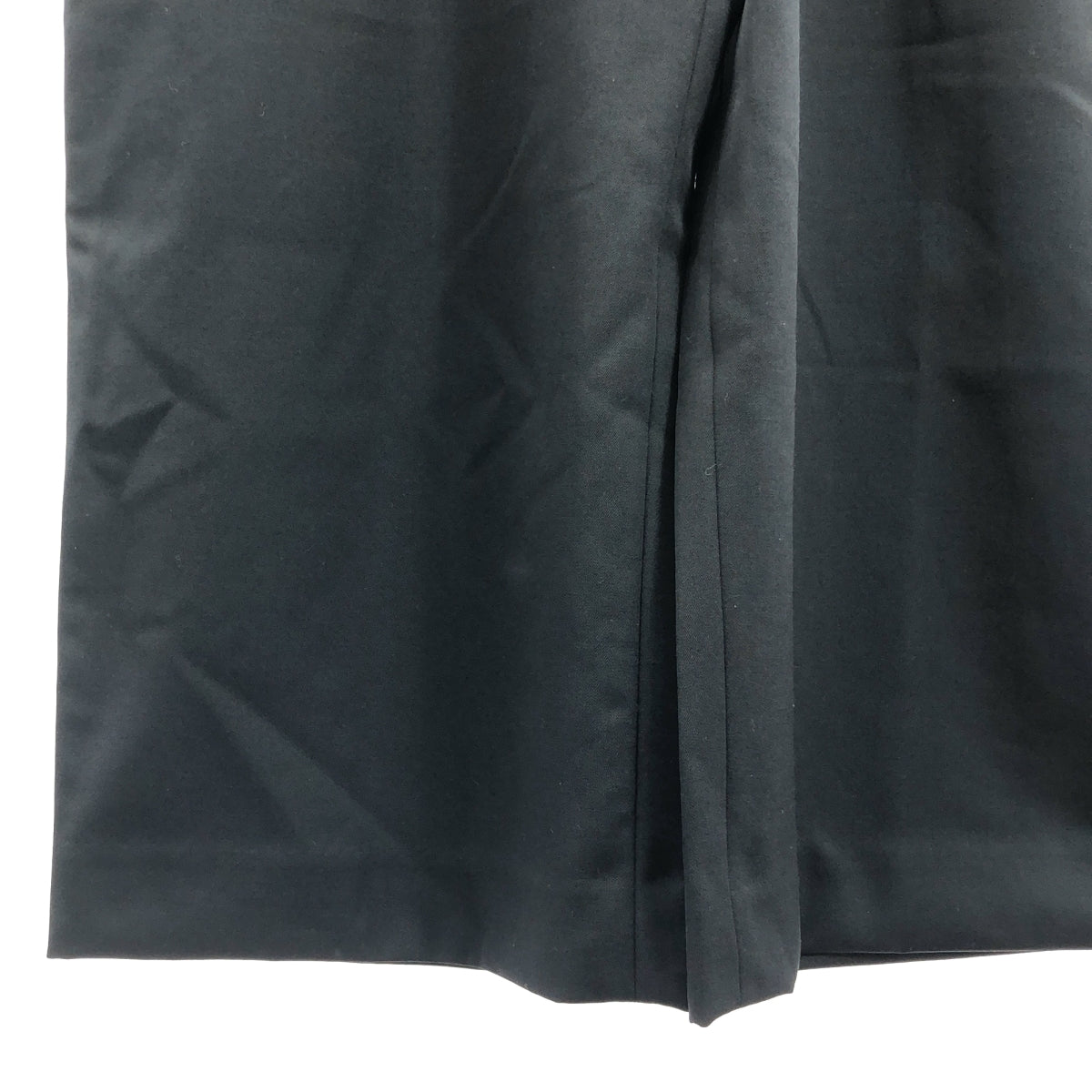 [近新] COMME des GARCONS | 2022 春夏 | 羊毛背帶工裝褲 | M碼 | 黑色 | 女款