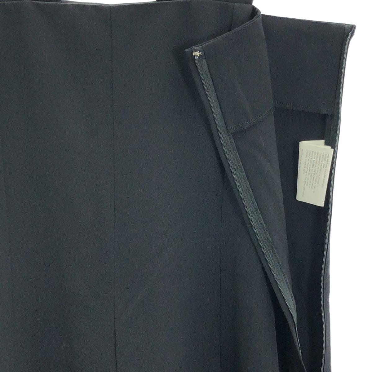 [近新] COMME des GARCONS | 2022 春夏 | 羊毛背帶工裝褲 | M碼 | 黑色 | 女款