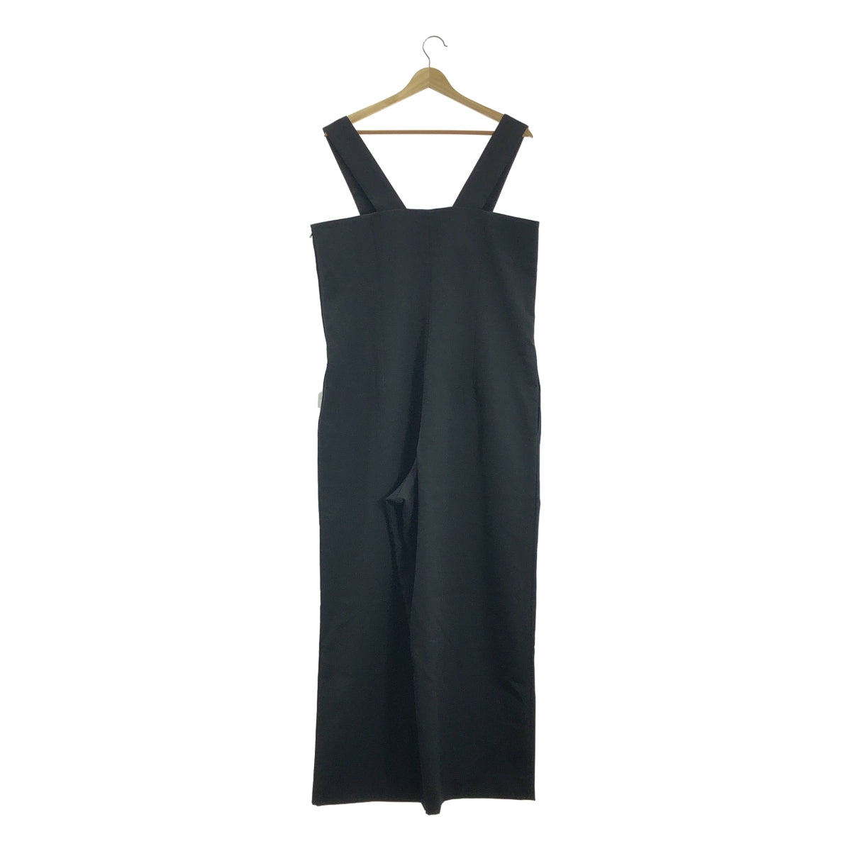 [近新] COMME des GARCONS | 2022 春夏 | 羊毛背帶工裝褲 | M碼 | 黑色 | 女款